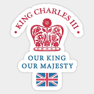 King Charles Coronation 2023 Sticker